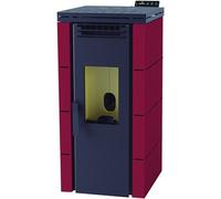 Poêle à granulés BP100 Rouge 9,5kW