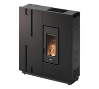 Poêle à granulés Cadel Baggy 7 | 6,9 kW Acier Noir