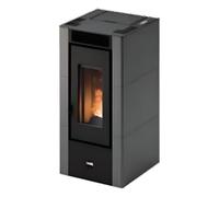Poêle à granulés Cadel Cristal 6 | 5,5 kW Acier Anthracite