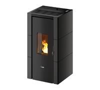 Poêle à granulés Cadel Cristal 7 Up 7 kW Acier Anthracite
