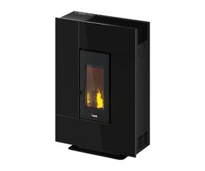 Poêle à granulés Cadel Grace 7 | 7 kW Verre noir