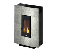 Poêle à granulés Cadel Grace 7 Up 7 kW Pierre Serpentino