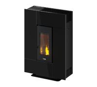 Poêle à granulés Cadel Grace 7 Up 7 kW Verre noir