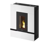 Poêle à granulés Cadel Mithos Plus 14 Ps 14 kW Acier Blanc