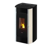 Poêle à granulés Cadel Perla 7 | 7 kW Céramique Blanc