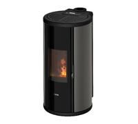 Poêle à granulés Cadel Sound 5 Up-Twin 5,5 kW Acier Titanium
