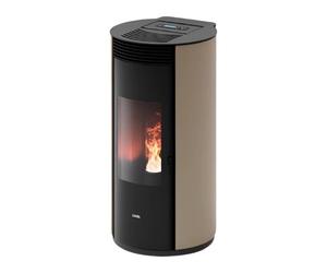 Poêle à granulés Cadel Spin Plus 9 Airtech Ps 8,5 kW Acier Light Bronze