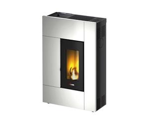 Poêle à granulés Cadel Spirit 5 | 5,2 kW Acier Blanc