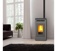 Poêle à granulés Cayenne Blanc 14 kW