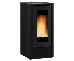 Poêle À Granulés De Bois 10kw Noir - TEOREMANOIR