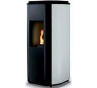 Poêle à granulés de bois 5.5kw blanc/noir Supra mael5blanc gris/noir G