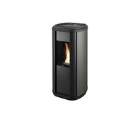 Poêle À Granulés De Bois 5.5kw Noir/Anthracite Coralie5anthra