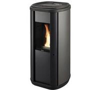 Poêle à granulés de bois 5.5kw noir/anthracite Supra coralie5anthra noir G