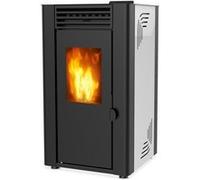 Poêle à granulés et pellets Supra Poêle à granulés de bois 8kw blanc orphee 8 blanc
