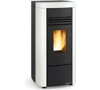 Poêle à granulés de bois 8kw Nordica Extraflame angelaevoblanc blanc/noir G