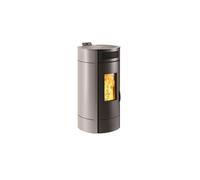 Poêle à granulés de bois 9.5kw gris P941978