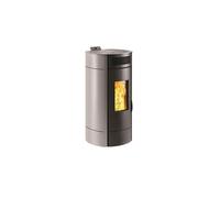 Poêle à granulés de bois 9.5kw gris P941978