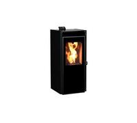 poêle à granulés de bois 9.5kw noir - 20914 - ecoforest