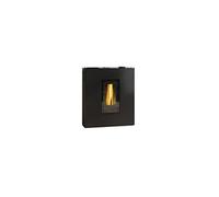 Poêle à granulés de bois 9kw noir 491009000380
