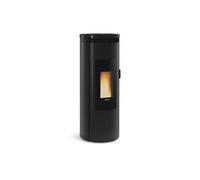 poêle à granulés de bois Amika - 8000 Watts - noir