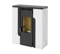 Poêle à granulés de couloir FM BP402 Blanc 12kW Canalisable Blanc
