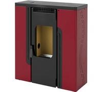 Fm Calefaccion - fm Poêle à granulés de couloir BP-402 12kW rouge (canalisable)