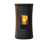 Poêle à granulés Edilkamin Cherie 11 Evo Air Tight C 11 kW Revêtement en acier bronze
