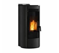 Poêle à granulés Edilkamin Ionya H 19 | 18,7 kW Acier noir