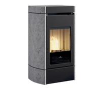 Poêle à granulés Edilkamin Lena 9+ Evo 9,2 kW Flancs en pierre ollaire