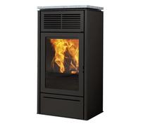 Poêle à granulés Edilkamin Slide 5 | 5,1 kW Plaque de recouvrement en pierre naturelle