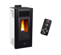 Poêle à granulés étanche Anita 11,6 kW Blanc Sannover