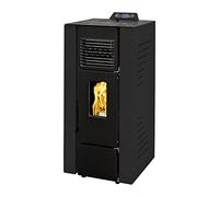 Poêle à granulés étanche Anita 12 kW Noir Sannover
