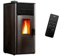Poêle à granulés étanche Anita 12 kW Noir Sannover