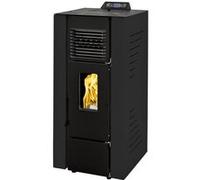 Poêle à granulés étanche Anita 12 kW Noir Sannover Noir G