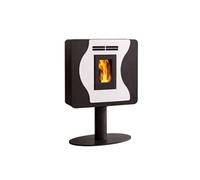 Poêle à granulés étanche CORINA 6 kW Blanc