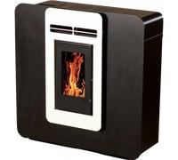 Poêle à granulés étanche extra plat Veloce Blanc 6 kW
