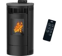 Poêle à granulés étanche Flavia 9,5 kW Noir Sannover