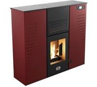 Poêle à granulés étanche Slim Astral 12 kW Bordeaux Sannover