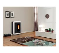 Poêle à granulés La Nordica Extraflame Souvenir Lux Evo 10,2 kW Majolique blanc