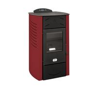 Poêle à Granulés Hydro 15 Kw Siberia - Rouge