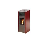 Poêle à granules Interstoves DONATELLO 8 Etanche - Bordeaux