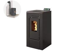Poêle à granulés INTERSTOVES GIOIA 9 Étanche + Kit Ventouse