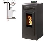 Poêle à granulés INTERSTOVES MARINA 13 étanche