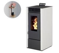Poêle à granulés INTERSTOVES Marina 14 Étanche + Kit conduit 80/125
