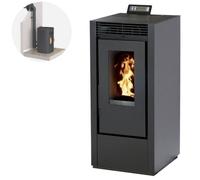 Poêle à granulés INTERSTOVES MARINA 14 Étanche + Kit Ventouse
