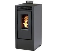 Poêle à granulés 14 kW MARINA Noir - INTERSTOVES