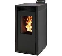 Poêle à granulés étanche MARINA - 6 KW - Noir
