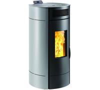 Poêle à granulés - INVICTA LODI 10 - Wifi - Acier - Gris