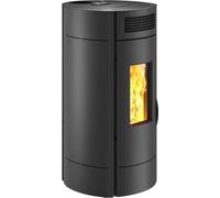 Poele a granulés - INVICTA - Lodi 6 - Etanche - SDC WIFI - Noir