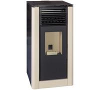 ESCALOR Poêle à granulés ISABELLA 10kW blanc A+ Conforlux Blanc